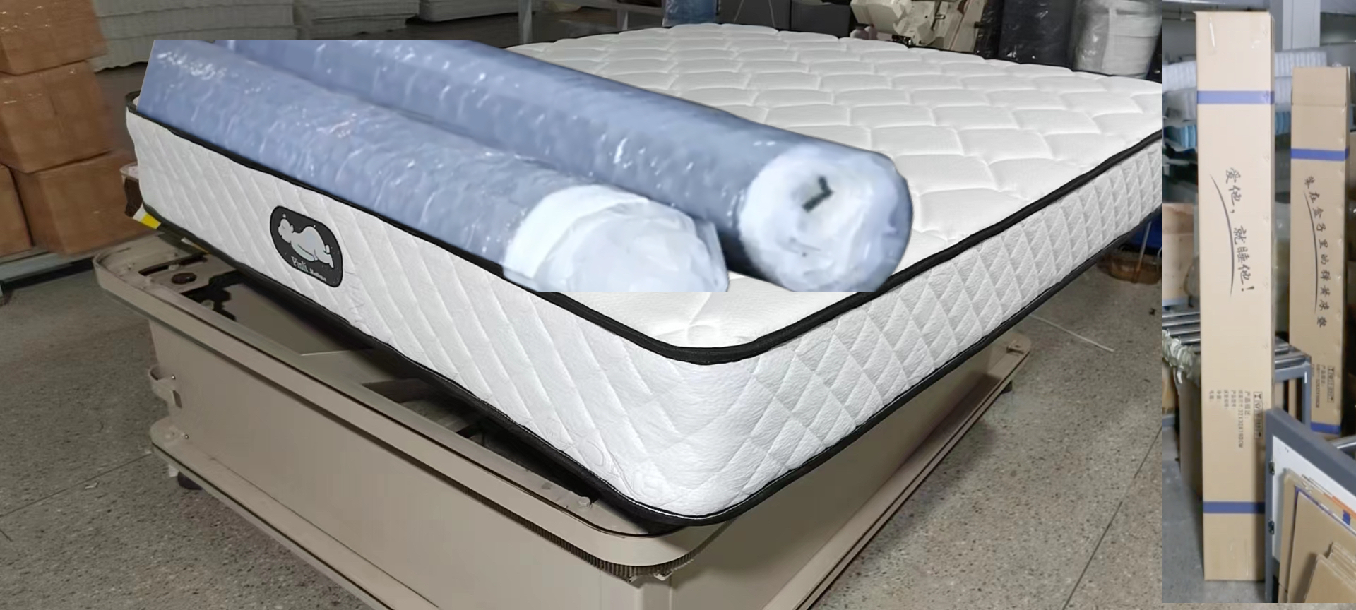 Produit final enroulant dans l